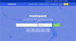 Desktop Screenshot of it.foursquare.com