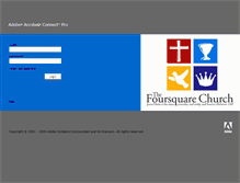 Tablet Screenshot of campus.foursquare.org