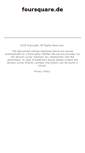 Mobile Screenshot of foursquare.de