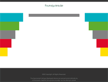 Tablet Screenshot of foursquare.de