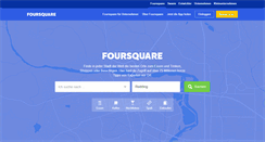 Desktop Screenshot of de.foursquare.com